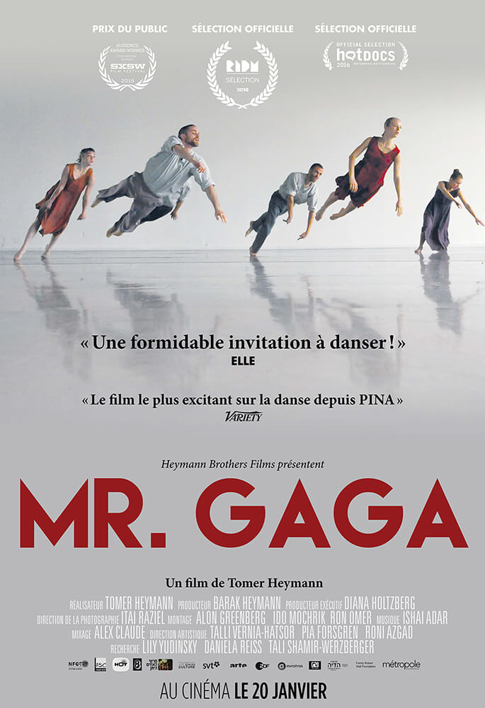 Mr GAGA, SUR LES PAS DE OHAD NAHARIN (Documentaire)